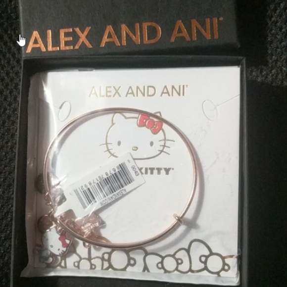 Alex and Ani Rose Gold Hello Kitty Bangle - Picture 3 of 4